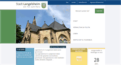Desktop Screenshot of langelsheim.de